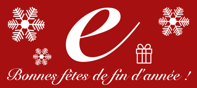 Joyeux Noël et bonnes fêtes de fin d'année !