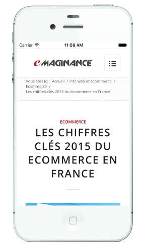 Application iOS eMaginance disponible sur l'Apple Store