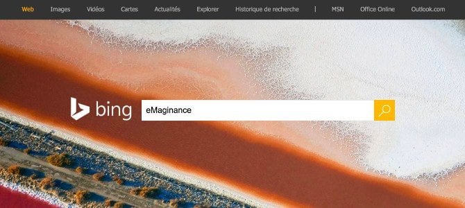 Bing moteur de recherche Microsoft