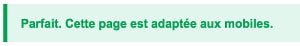 Cette page est adaptée aux mobiles