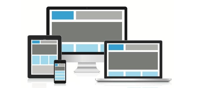 Responsive site web mobile