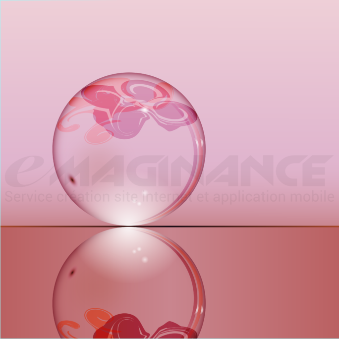 Boule de Cristal 3D Logo Design