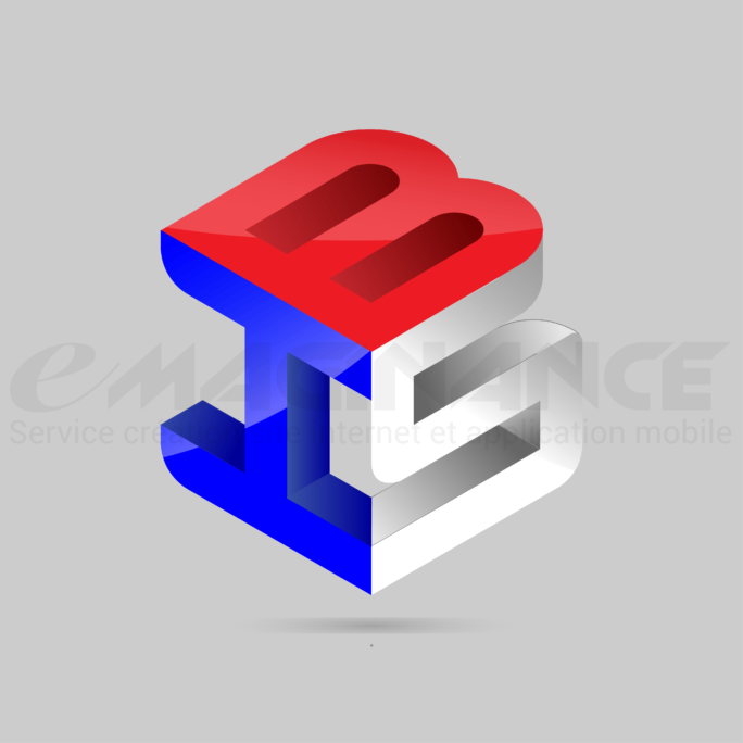 ISB Cube 3D Logo Design