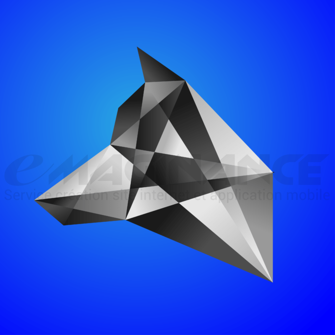 Loup Vector Polygon Logo