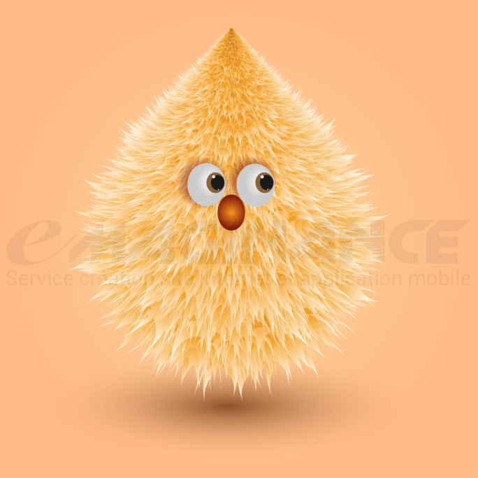 Peluche Cartoon 3D Design