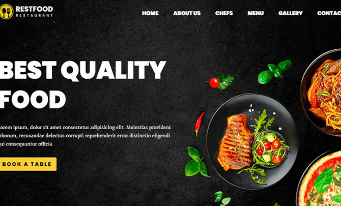 Restaurant en ligne