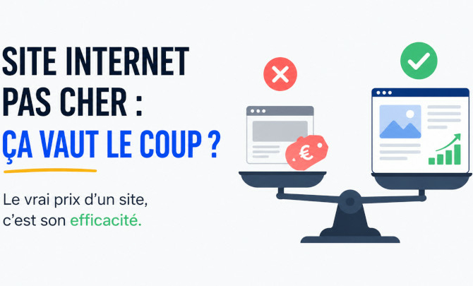 Site internet pas cher