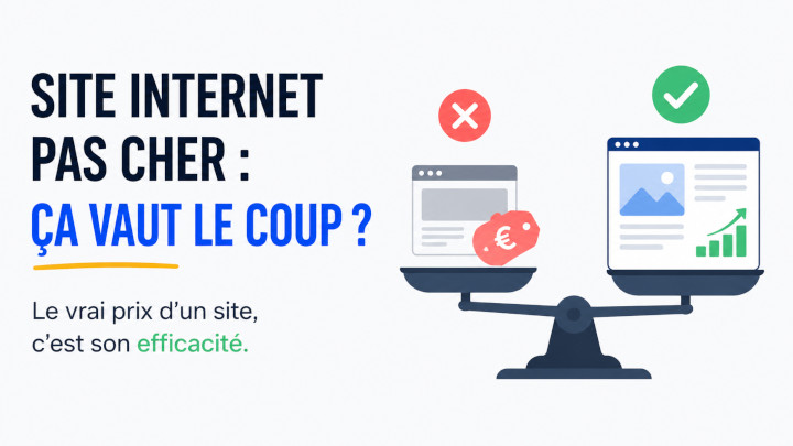 Site internet pas cher