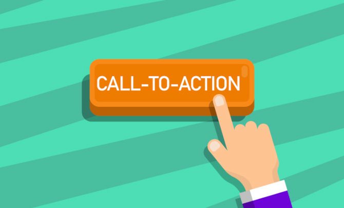 Call-to-action prospection web