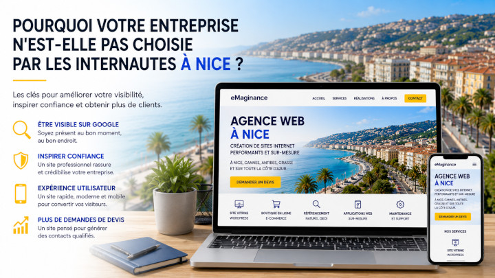 Pourquoi votre entreprise n'est-elle pas choisie par les internautes à Nice ?