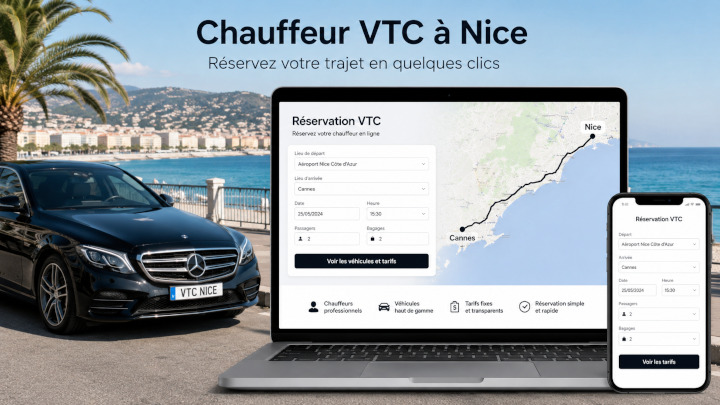 Chauffeur VTC à Nice