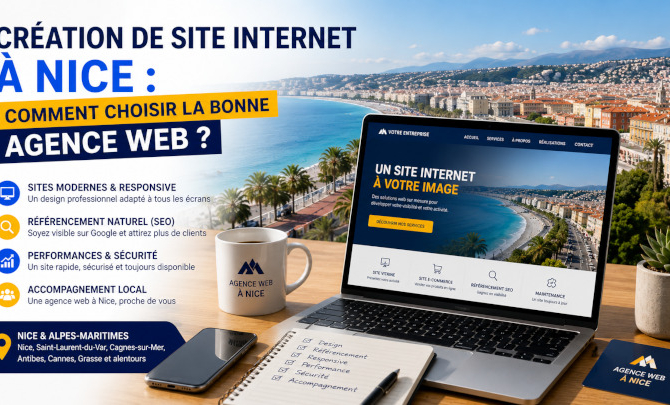 Création site internet Nice (Alpes-Maritimes)