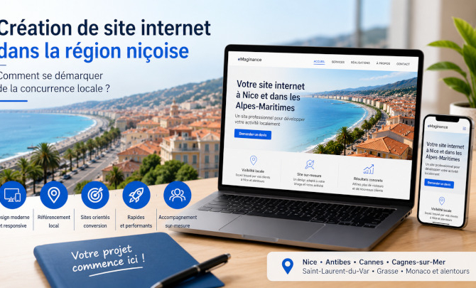 Création site internet région Niçoise