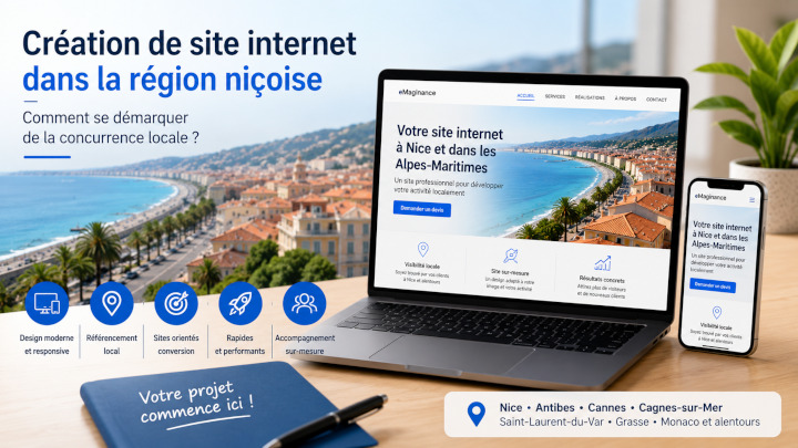 Création site internet région Niçoise
