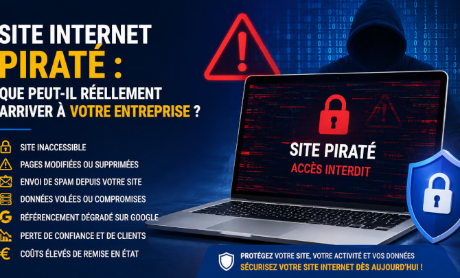 Site internet piraté, que faire ?