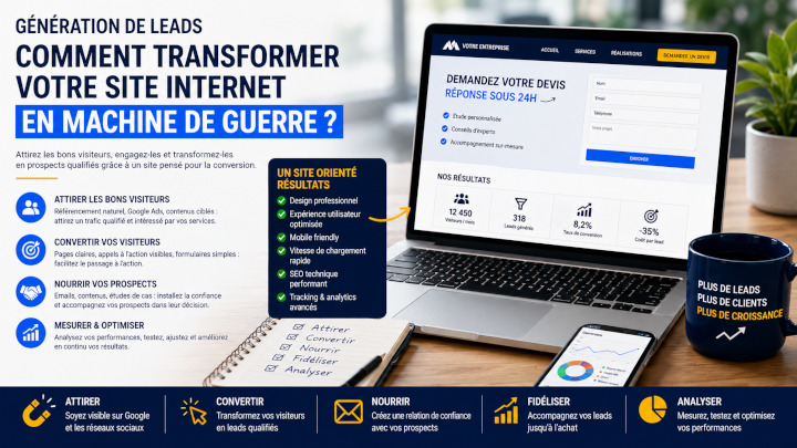 Comment transformer votre site internet en machine de guerre ?
